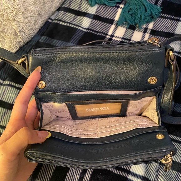 Navy Michael Kors Crossbody Bag - Picture 3 of 5